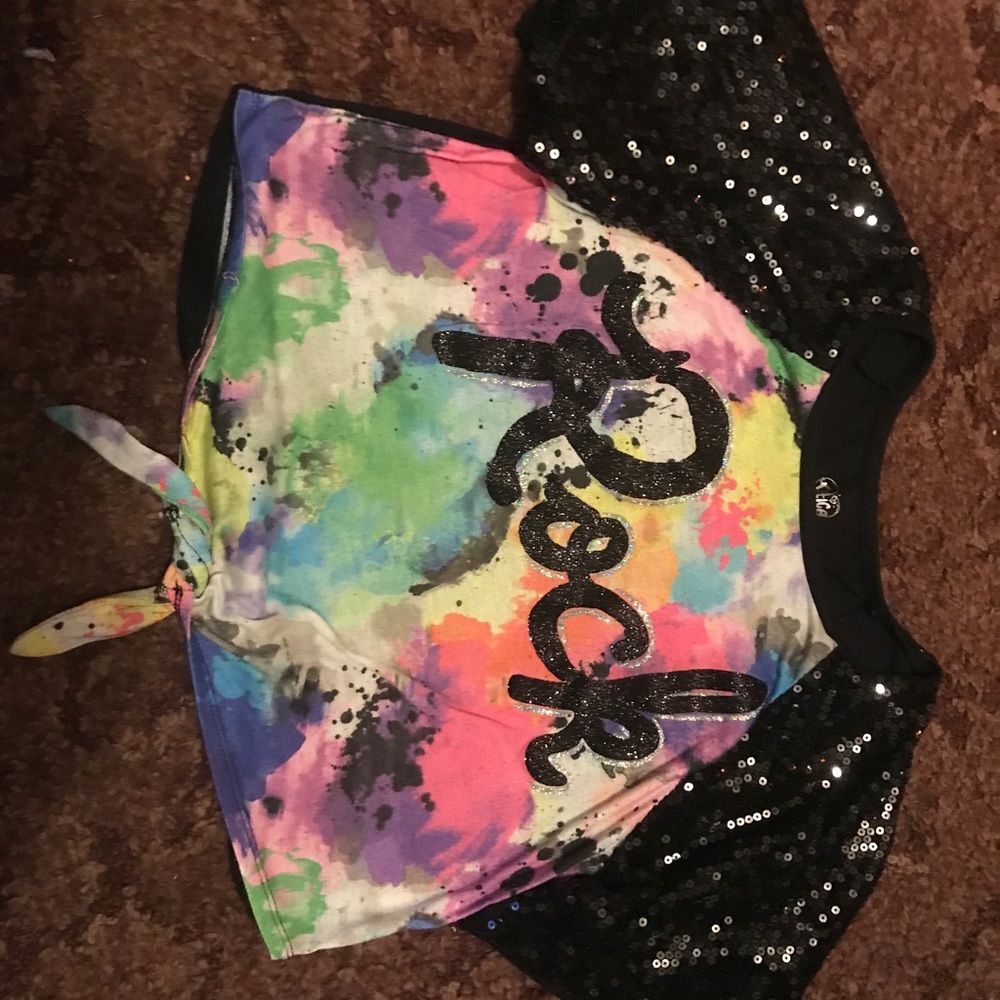 Girls Rock crop top.